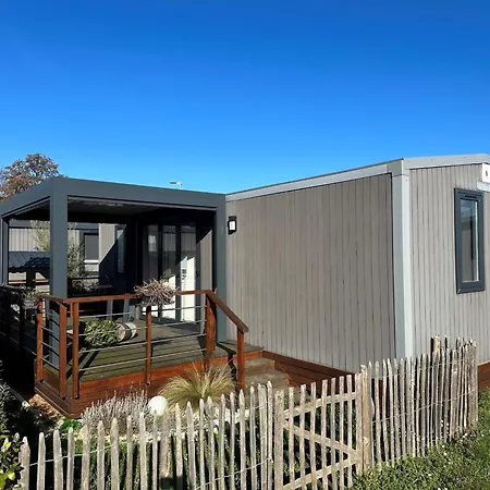 Semesterbostad Mobil-home Confort 3 Ch, Piscine Chauffee, 200m Plage, Parking, Wifi, Animaux Admis - Fr-1-361a-72