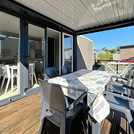 Tatil Evi Mobil-home Confort 3 Ch, Piscine Chauffee, 200m Plage, Parking, Wifi, Animaux Admis - Fr-1-361a-72